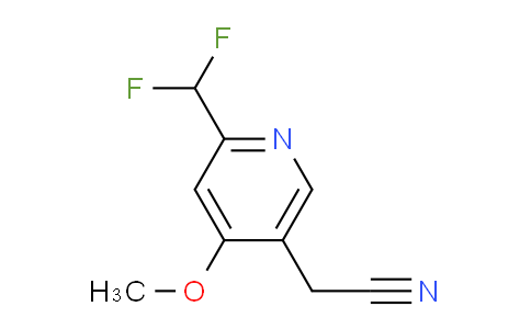 AM139653 | 1805324-89-3 | 2-(Difluoromethyl)-4-methoxypyridine-5-acetonitrile