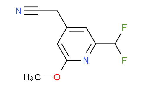 AM139655 | 1805329-43-4 | 2-(Difluoromethyl)-6-methoxypyridine-4-acetonitrile