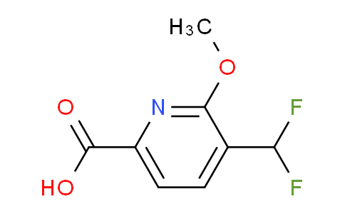 AM139667 | 1806769-51-6 | 3-(Difluoromethyl)-2-methoxypyridine-6-carboxylic acid