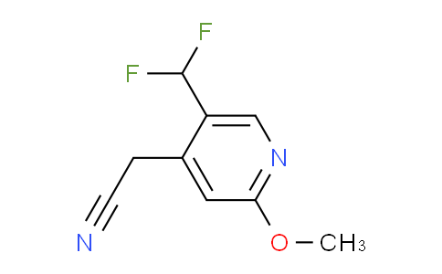 AM139668 | 1806769-14-1 | 5-(Difluoromethyl)-2-methoxypyridine-4-acetonitrile