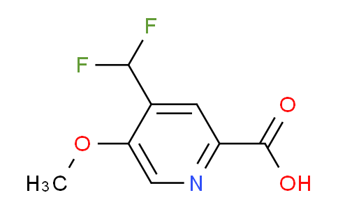 AM139676 | 1804688-63-8 | 4-(Difluoromethyl)-5-methoxypyridine-2-carboxylic acid