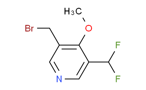 3-(Bromomethyl)-5-(difluoromethyl)-4-methoxypyridine