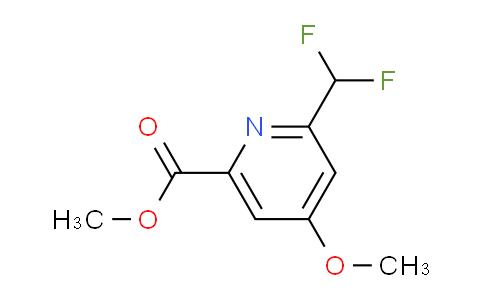 AM139687 | 1805039-75-1 | Methyl 2-(difluoromethyl)-4-methoxypyridine-6-carboxylate