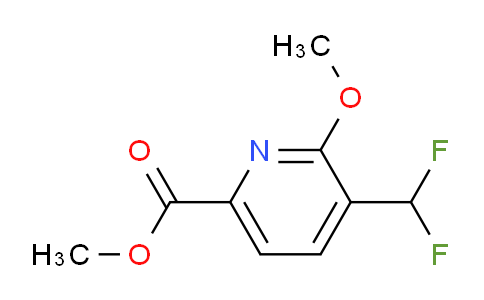 AM139694 | 1805330-19-1 | Methyl 3-(difluoromethyl)-2-methoxypyridine-6-carboxylate