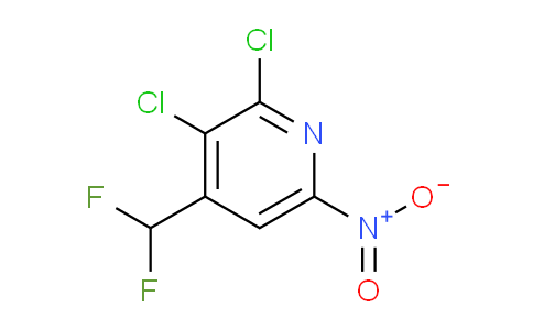 2,3-Dichloro-4-(difluoromethyl)-6-nitropyridine