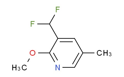 3-(Difluoromethyl)-2-methoxy-5-methylpyridine