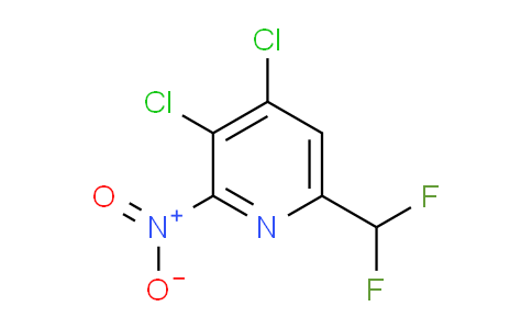 3,4-Dichloro-6-(difluoromethyl)-2-nitropyridine