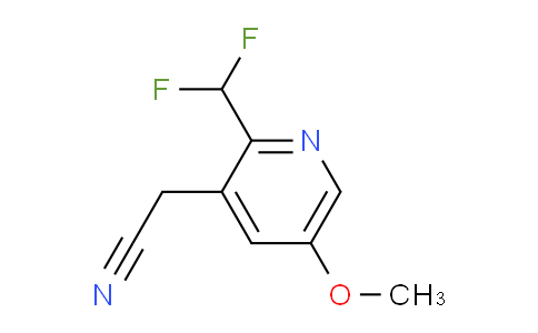 AM139739 | 1805007-47-9 | 2-(Difluoromethyl)-5-methoxypyridine-3-acetonitrile