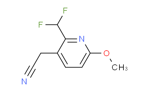 AM139741 | 1806768-07-9 | 2-(Difluoromethyl)-6-methoxypyridine-3-acetonitrile