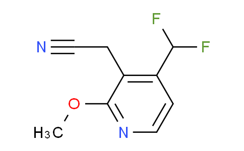 4-(Difluoromethyl)-2-methoxypyridine-3-acetonitrile