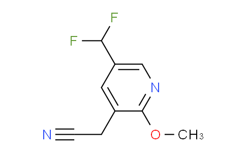 AM139750 | 1804690-14-9 | 5-(Difluoromethyl)-2-methoxypyridine-3-acetonitrile