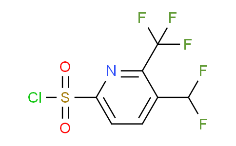 AM139755 | 1805949-27-2 | 3-(Difluoromethyl)-2-(trifluoromethyl)pyridine-6-sulfonyl chloride