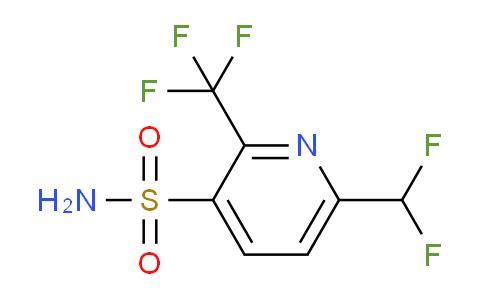 AM139775 | 1804447-24-2 | 6-(Difluoromethyl)-2-(trifluoromethyl)pyridine-3-sulfonamide