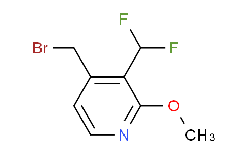 4-(Bromomethyl)-3-(difluoromethyl)-2-methoxypyridine