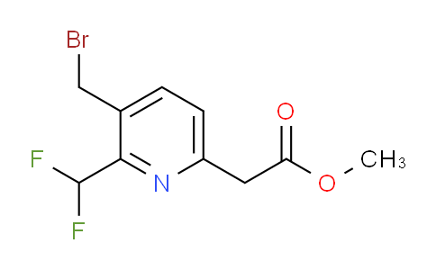 AM139783 | 1805302-48-0 | Methyl 3-(bromomethyl)-2-(difluoromethyl)pyridine-6-acetate