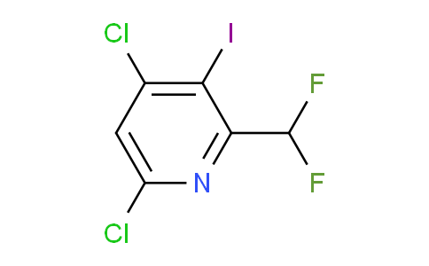 AM139784 | 1805990-22-0 | 4,6-Dichloro-2-(difluoromethyl)-3-iodopyridine