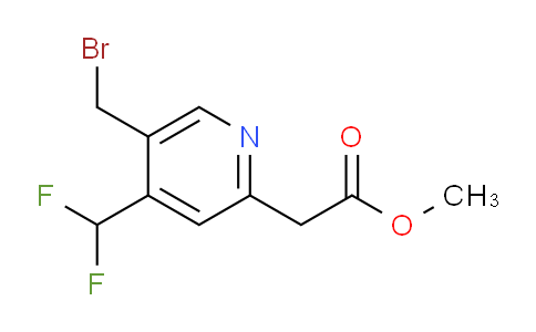 AM139790 | 1805937-34-1 | Methyl 5-(bromomethyl)-4-(difluoromethyl)pyridine-2-acetate