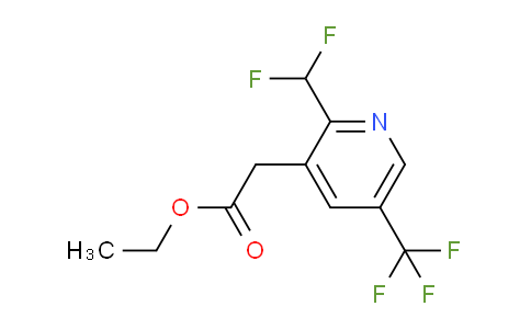 AM139814 | 1805317-79-6 | Ethyl 2-(difluoromethyl)-5-(trifluoromethyl)pyridine-3-acetate