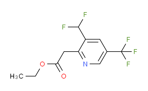 AM139820 | 1805232-66-9 | Ethyl 3-(difluoromethyl)-5-(trifluoromethyl)pyridine-2-acetate