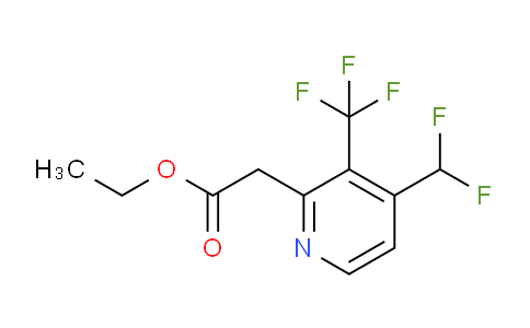 AM139822 | 1805317-90-1 | Ethyl 4-(difluoromethyl)-3-(trifluoromethyl)pyridine-2-acetate