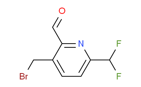 AM139823 | 1803692-66-1 | 3-(Bromomethyl)-6-(difluoromethyl)pyridine-2-carboxaldehyde