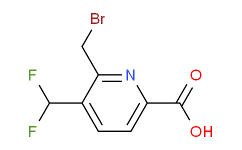 AM139824 | 1805281-66-6 | 2-(Bromomethyl)-3-(difluoromethyl)pyridine-6-carboxylic acid