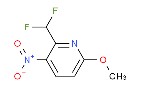 2-(Difluoromethyl)-6-methoxy-3-nitropyridine