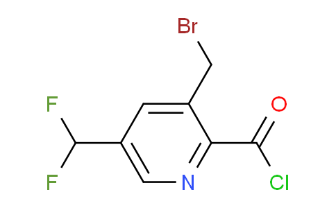 AM139840 | 1805227-98-8 | 3-(Bromomethyl)-5-(difluoromethyl)pyridine-2-carbonyl chloride