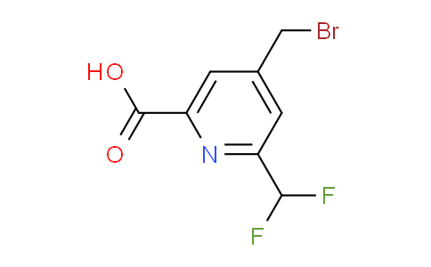 AM139843 | 1806807-87-3 | 4-(Bromomethyl)-2-(difluoromethyl)pyridine-6-carboxylic acid