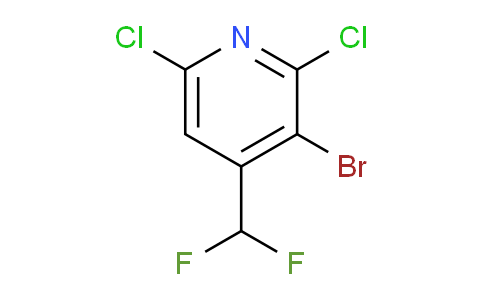 3-Bromo-2,6-dichloro-4-(difluoromethyl)pyridine
