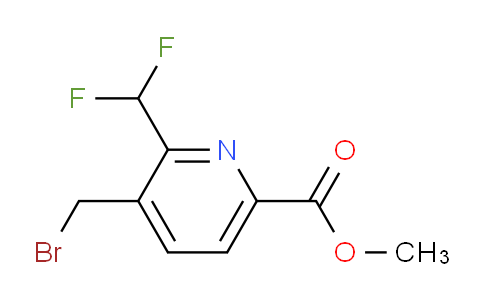AM139856 | 1805136-62-2 | Methyl 3-(bromomethyl)-2-(difluoromethyl)pyridine-6-carboxylate