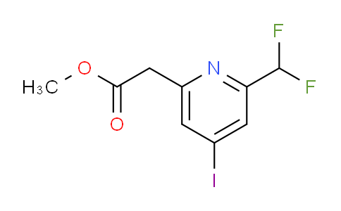 AM139860 | 1805281-01-9 | Methyl 2-(difluoromethyl)-4-iodopyridine-6-acetate