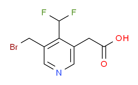 AM139864 | 1803693-25-5 | 3-(Bromomethyl)-4-(difluoromethyl)pyridine-5-acetic acid