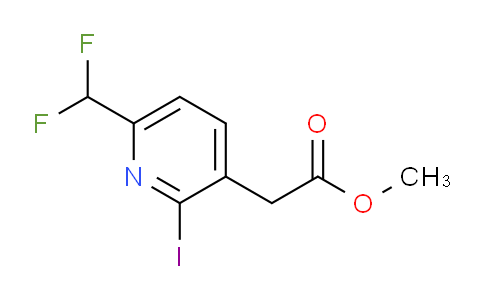 AM139868 | 1805316-85-1 | Methyl 6-(difluoromethyl)-2-iodopyridine-3-acetate