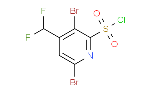AM139878 | 1806898-57-6 | 3,6-Dibromo-4-(difluoromethyl)pyridine-2-sulfonyl chloride