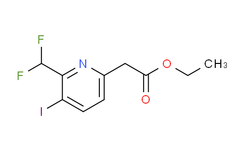 AM139879 | 1806781-77-0 | Ethyl 2-(difluoromethyl)-3-iodopyridine-6-acetate