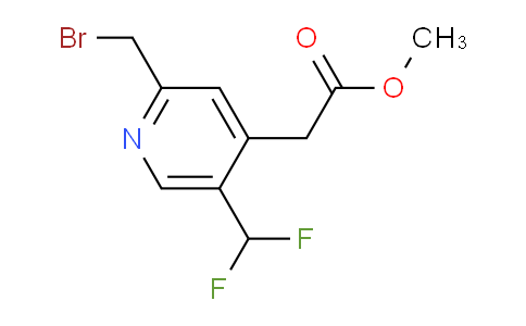 AM139880 | 1805302-45-7 | Methyl 2-(bromomethyl)-5-(difluoromethyl)pyridine-4-acetate