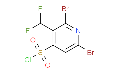 AM139881 | 1805967-69-4 | 2,6-Dibromo-3-(difluoromethyl)pyridine-4-sulfonyl chloride