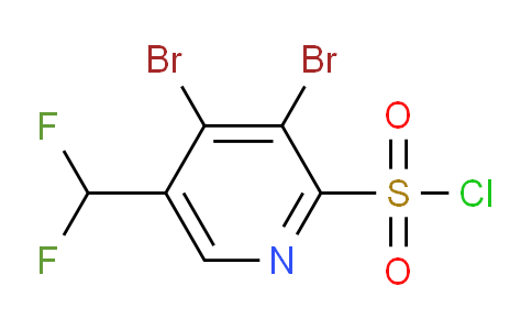 AM139884 | 1806890-89-0 | 3,4-Dibromo-5-(difluoromethyl)pyridine-2-sulfonyl chloride