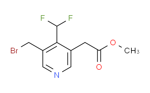AM139887 | 1805143-17-2 | Methyl 3-(bromomethyl)-4-(difluoromethyl)pyridine-5-acetate
