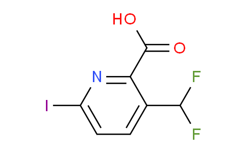 AM139899 | 1805043-79-1 | 3-(Difluoromethyl)-6-iodopyridine-2-carboxylic acid