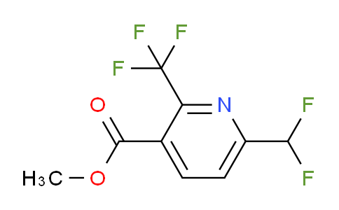AM139901 | 1805946-02-4 | Methyl 6-(difluoromethyl)-2-(trifluoromethyl)pyridine-3-carboxylate