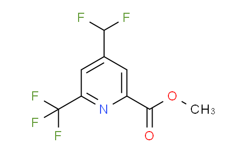 AM139909 | 1805316-53-3 | Methyl 4-(difluoromethyl)-2-(trifluoromethyl)pyridine-6-carboxylate