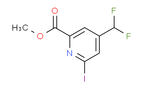 AM139910 | 1806782-23-9 | Methyl 4-(difluoromethyl)-2-iodopyridine-6-carboxylate