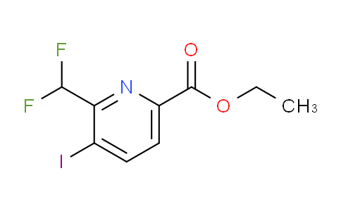 AM139915 | 1806050-34-9 | Ethyl 2-(difluoromethyl)-3-iodopyridine-6-carboxylate