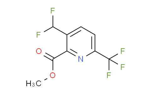 AM139916 | 1804446-02-3 | Methyl 3-(difluoromethyl)-6-(trifluoromethyl)pyridine-2-carboxylate