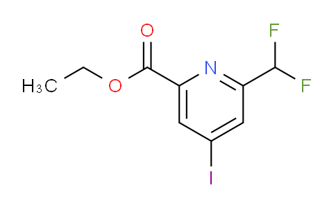 AM139918 | 1805010-66-5 | Ethyl 2-(difluoromethyl)-4-iodopyridine-6-carboxylate