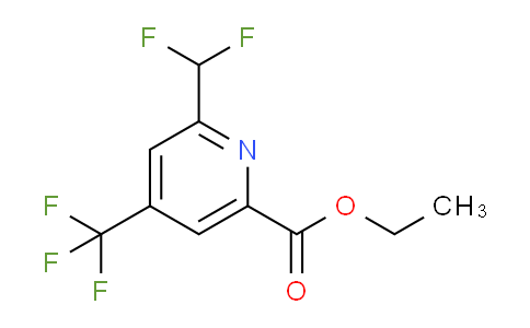 AM139921 | 1804716-98-0 | Ethyl 2-(difluoromethyl)-4-(trifluoromethyl)pyridine-6-carboxylate