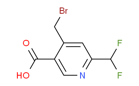AM139932 | 1805314-61-7 | 4-(Bromomethyl)-2-(difluoromethyl)pyridine-5-carboxylic acid