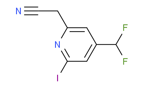 AM139934 | 1805315-40-5 | 4-(Difluoromethyl)-2-iodopyridine-6-acetonitrile